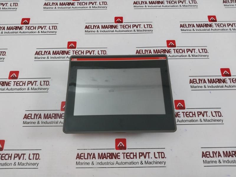 Abb 1sap507100r0001 Touch Screen Control Panel Module Cp607 24v Dc, 0.30a Max