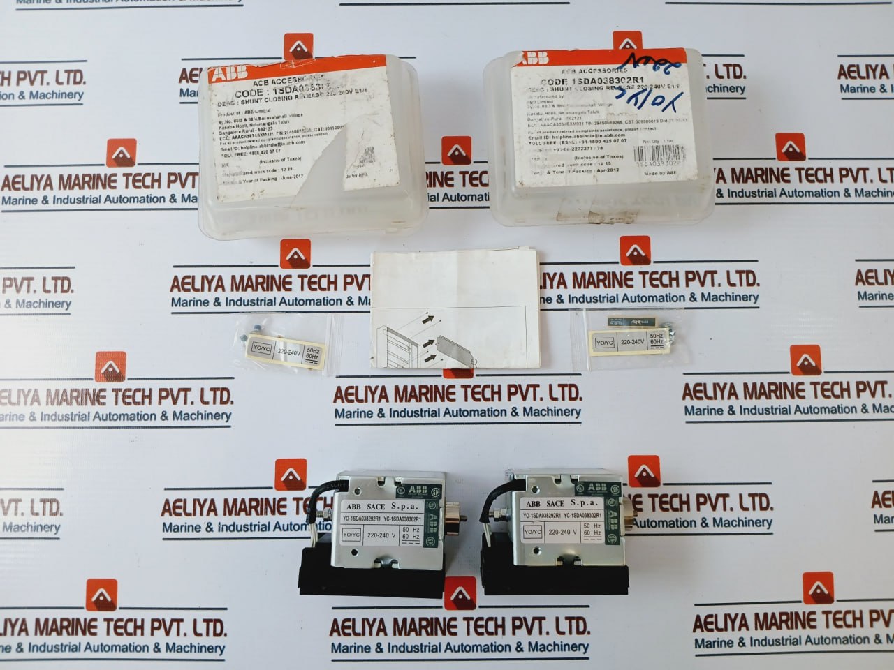 Abb 1sda038302r1 Shunt Closing Release 220-240v 50/60hz