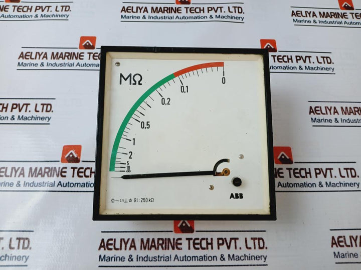 ABB 250 KΩ Panel Meter