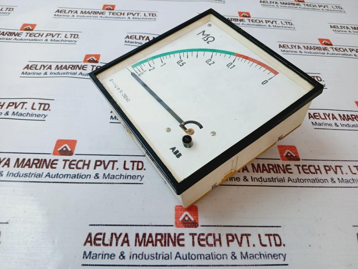 ABB 250 KΩ Panel Meter