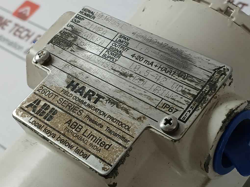 Abb 2600t Series Hart Field Communication Protocol Pressure Transmitter Ip67