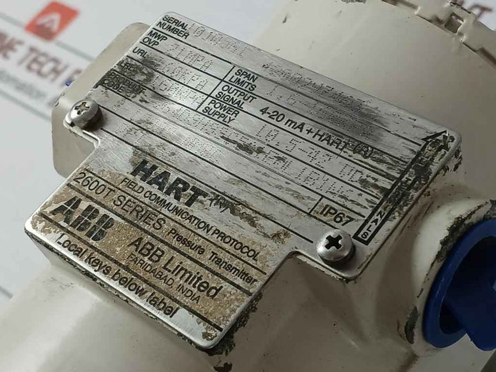 Abb 2600t Series Hart Field Communication Protocol Pressure Transmitter Ip67
