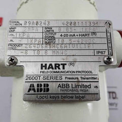 Abb 2600T Series Pressure Transmitter Housing Counter Flange Assy 20Bar Ip67