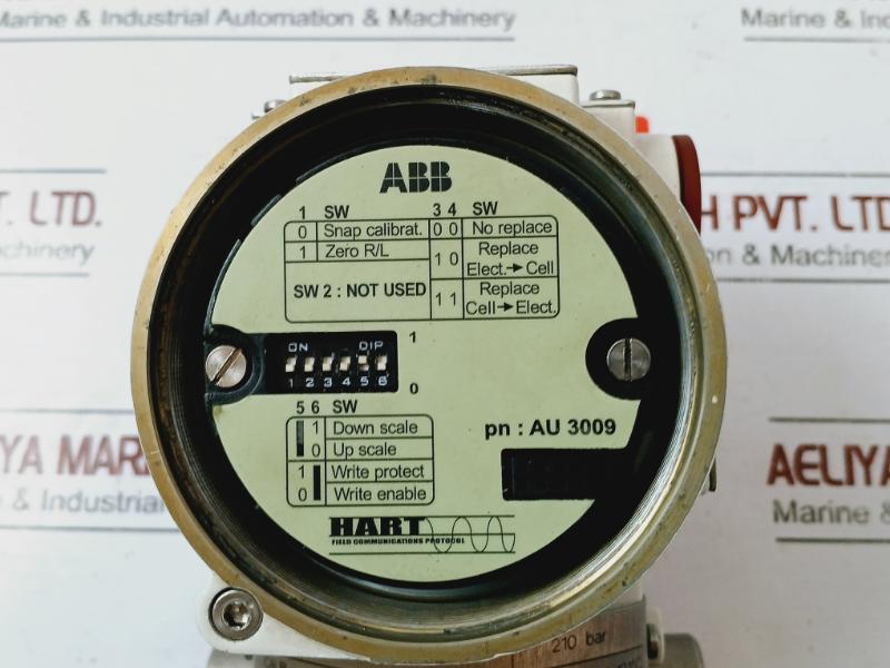 Abb 264dshssb2b1 Hart Pressure Transmitter 4/20ma Ip67, 210 Bar 2600 T Series