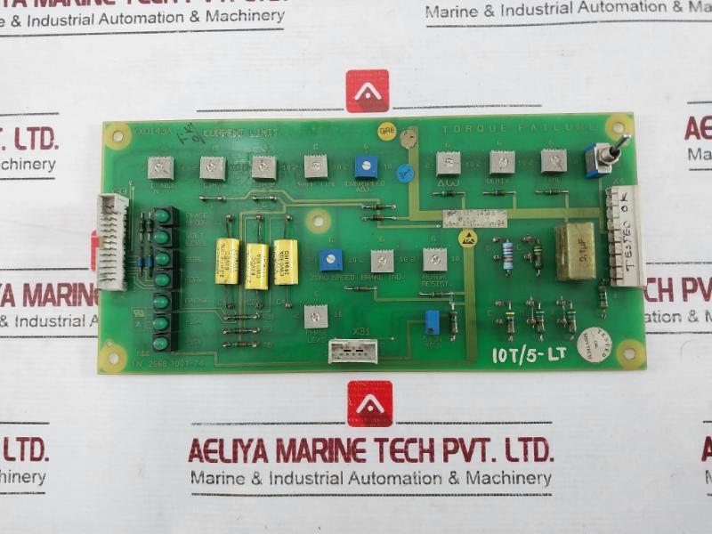 Abb 2668 1001-74 Printed Circuit Board Yx0143A