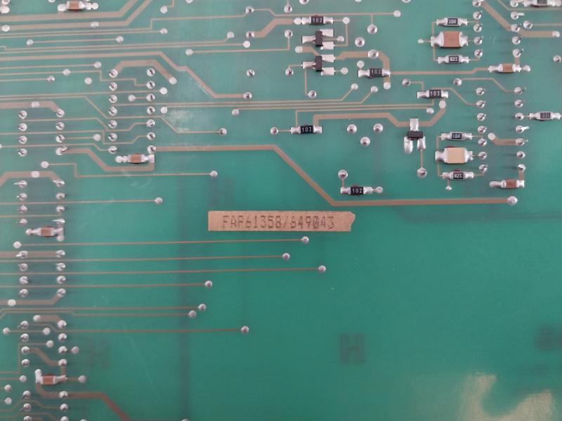 Abb 2668 402-20/2 Printed Circuit Board Assembly, Fap61358/649043