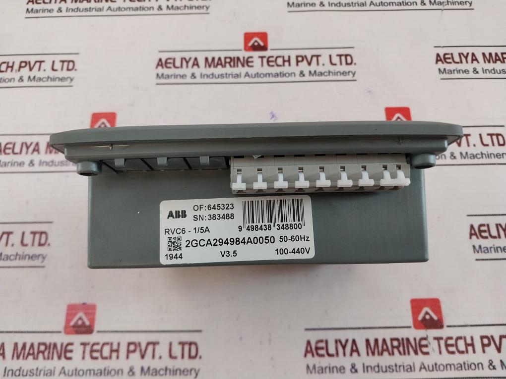 ABB 2GCA294984A0050 Power Factor Controller RVC6-1/5A
