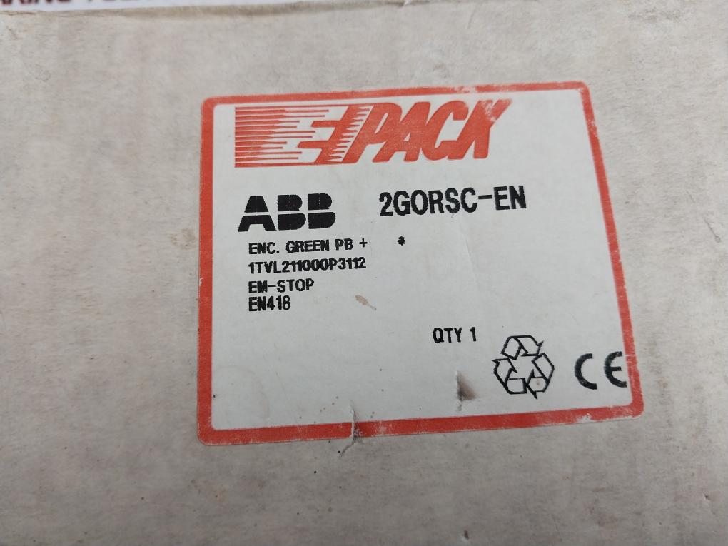 ABB 2gorsc-en Emergency Push Button