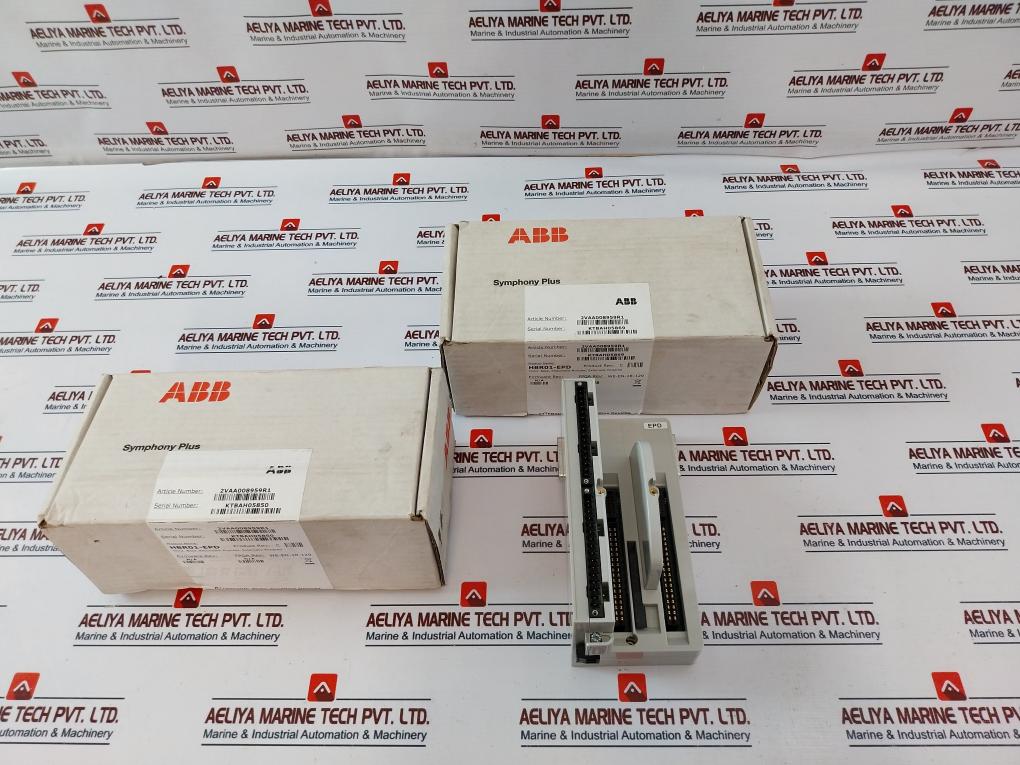 Abb 2vaa008959r1 Horizontal Redundant Module Base Hbr01-epd Rev C