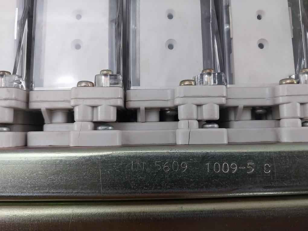 Abb 3-ph High Impedance Diff Relay 110V Dc In 7417 3001-cb (Incomplete)