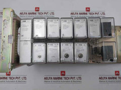 Abb 3-ph High Impedance Diff Relay 110V Dc In 7417 3001-cb (Incomplete)