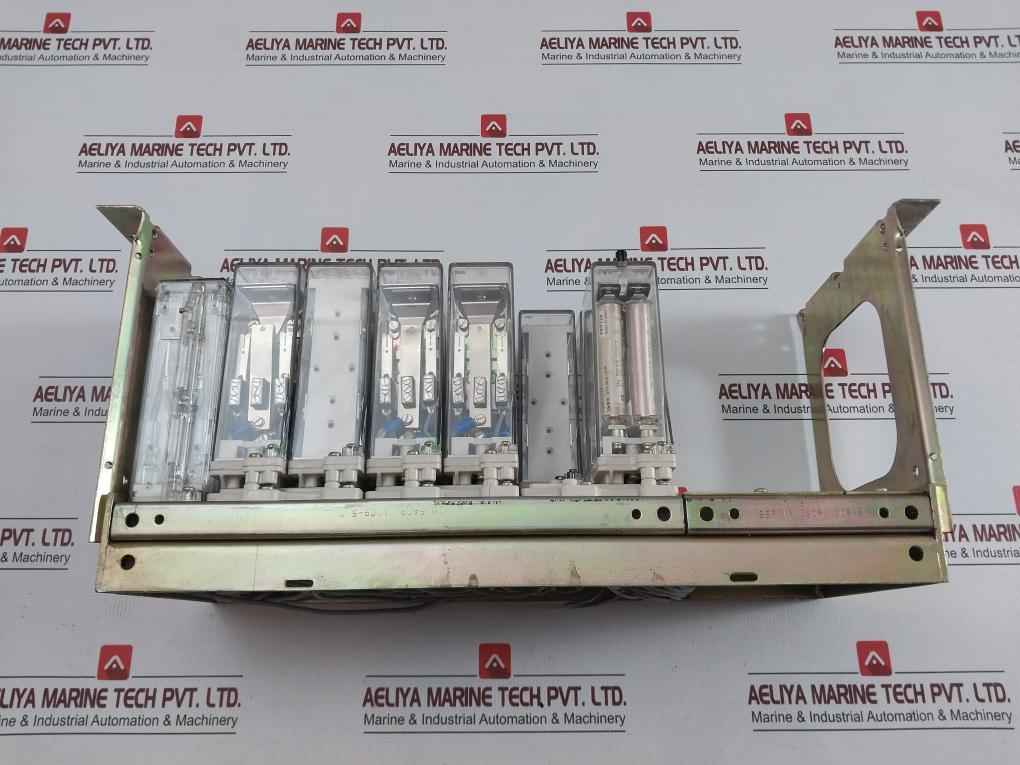 Abb 3-ph High Impedance Diff Relay 110V Dc In 7417 3001-cb (Incomplete)