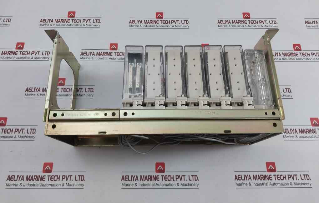 Abb 3-ph High Impedance Diff Relay 110V Dc In 7417 3001-cb (Incomplete)