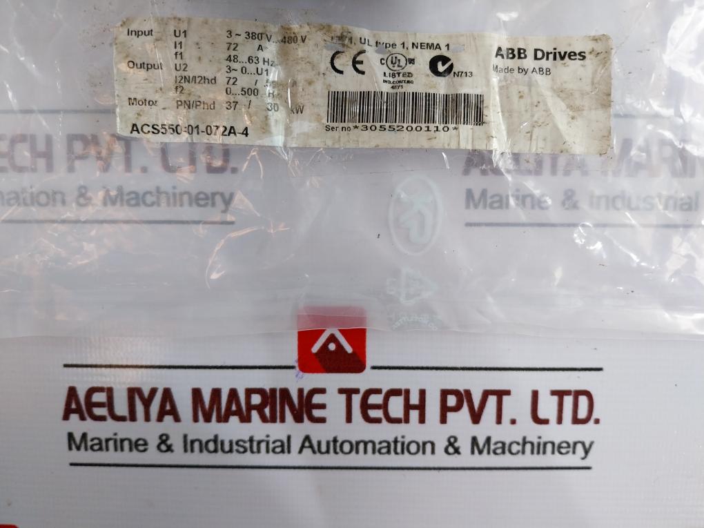 Abb 3Aua0000000144/K Transformer For Acs550-01-072A-4