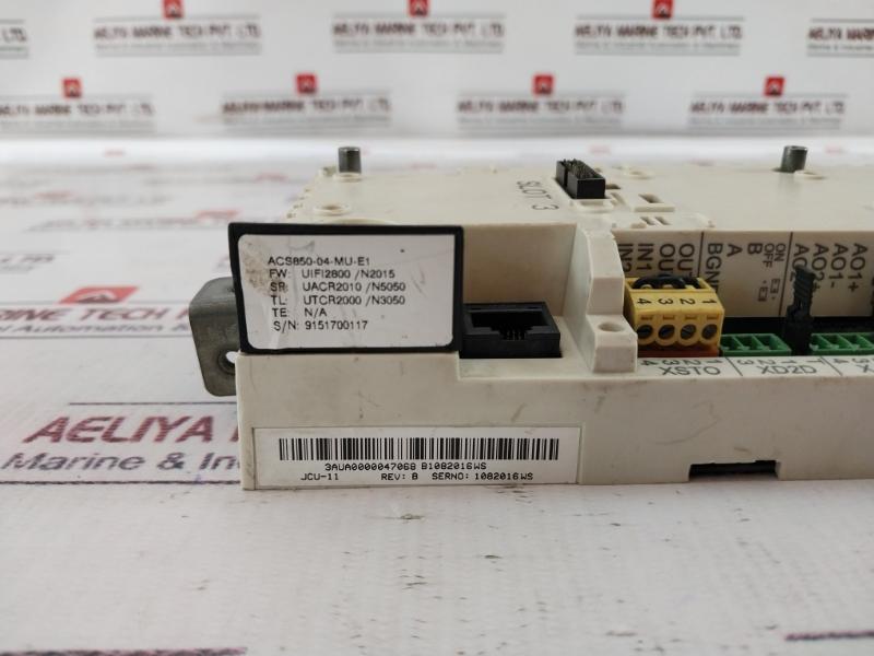 Abb 3Aua0000047068 Inverter Controller Terminal Board Jcu-11 Rev. B