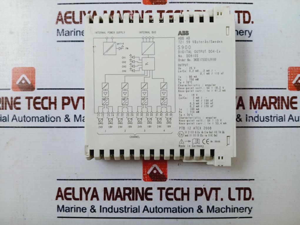 Abb 3Bdh000602R1 Power Supply Sa920S W/ Interface Communication 3Bdh000690R1