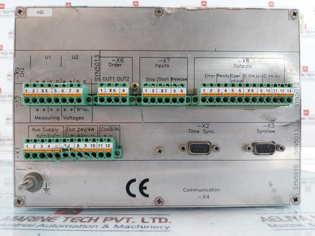 Abb 3bhb006714r0211 Synchrotact Unit Syn 5201 A-z,v211