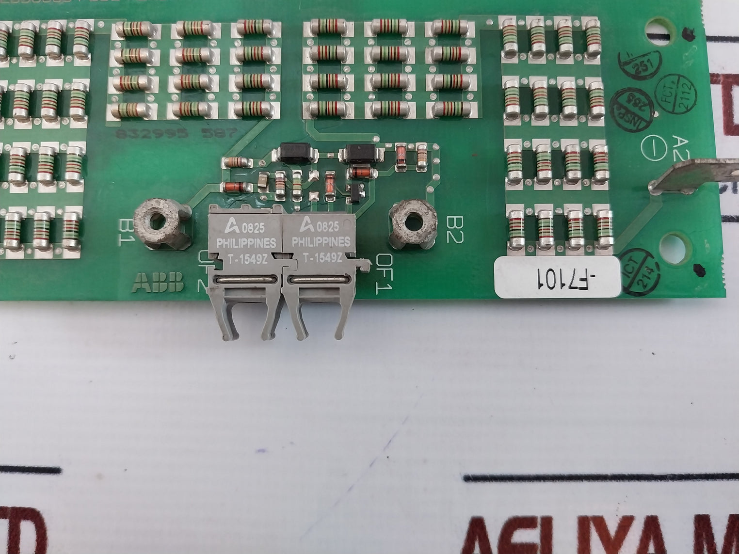 Abb 3Bhe009017R0102 Voltage Level Short Circuit Detection (Vlscd) Board