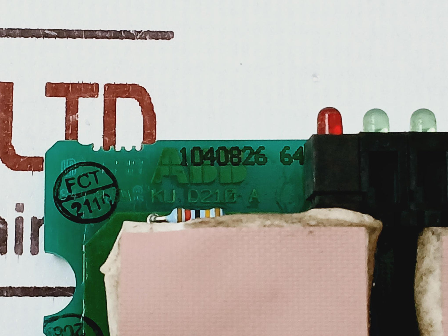 Abb 3Bhe019314R0101 Printed Circuit Board Card