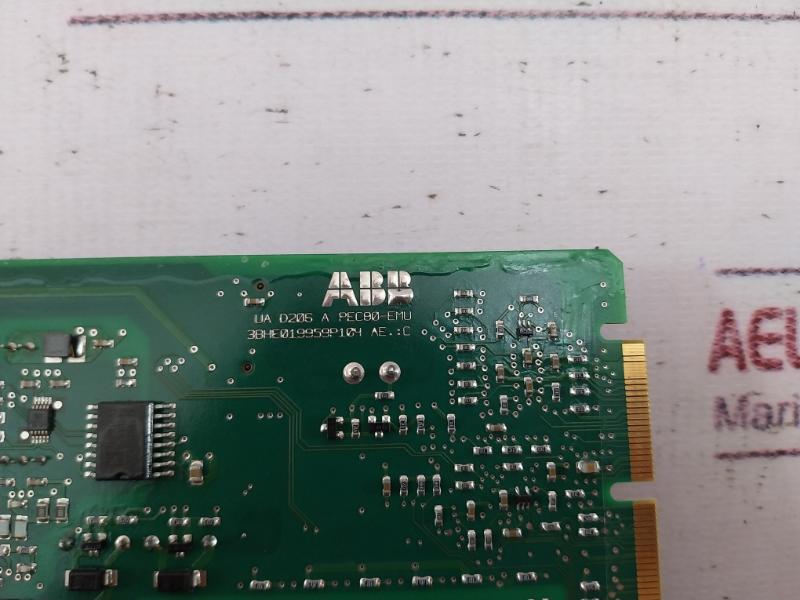Abb 3Bhe019958R0101 Communication Module Ua D206 A 94V-0