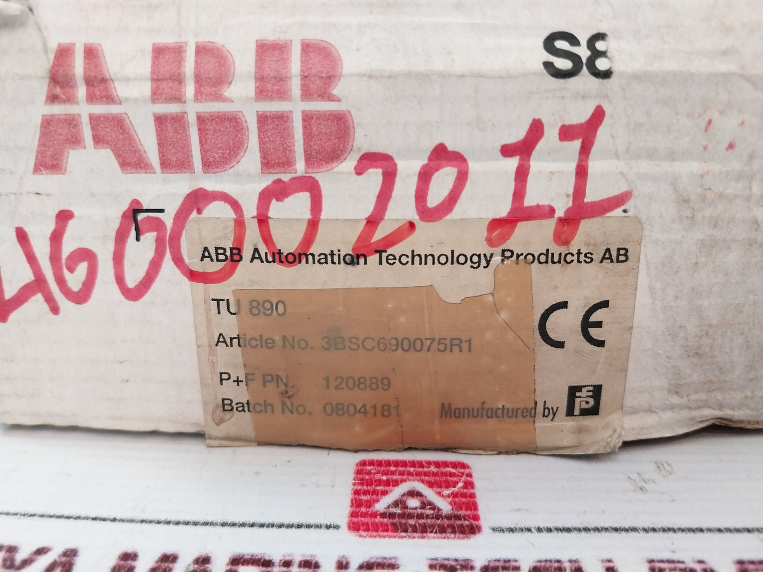 Abb 3Bsc690075R1 Module Termination Unit Base