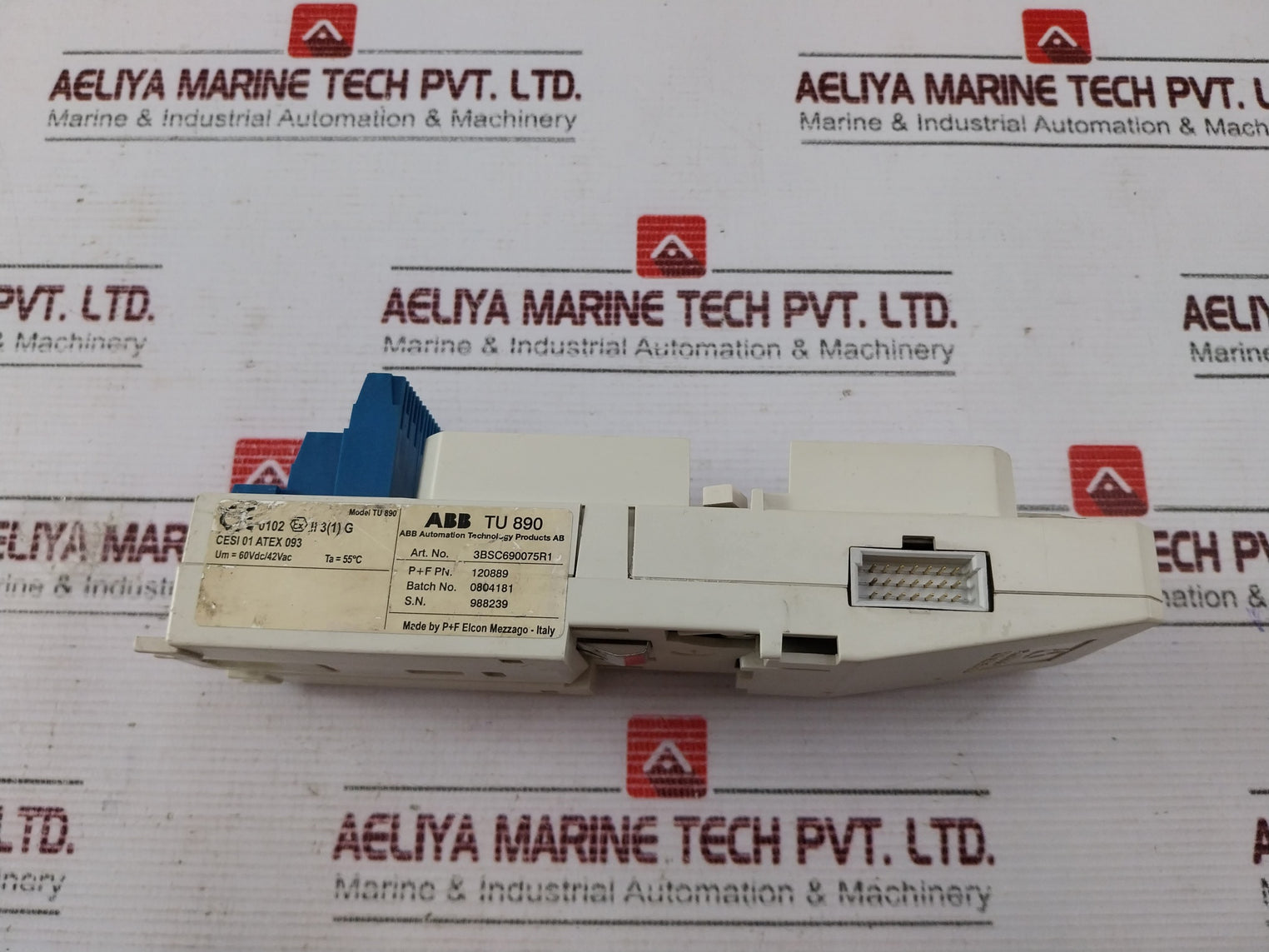 Abb 3Bsc690075R1 Module Termination Unit Base 60Vdc/42Vac 24 Vdc
