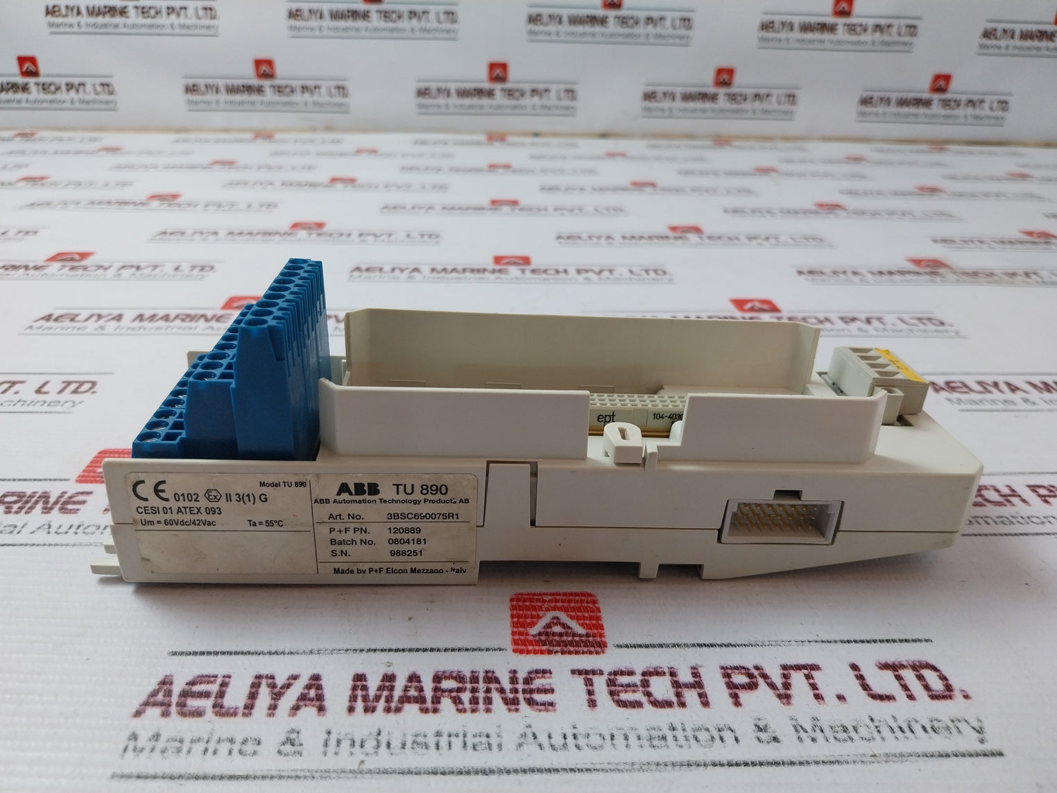 Abb 3Bsc690075R1 Termination Base Unit Plc Module