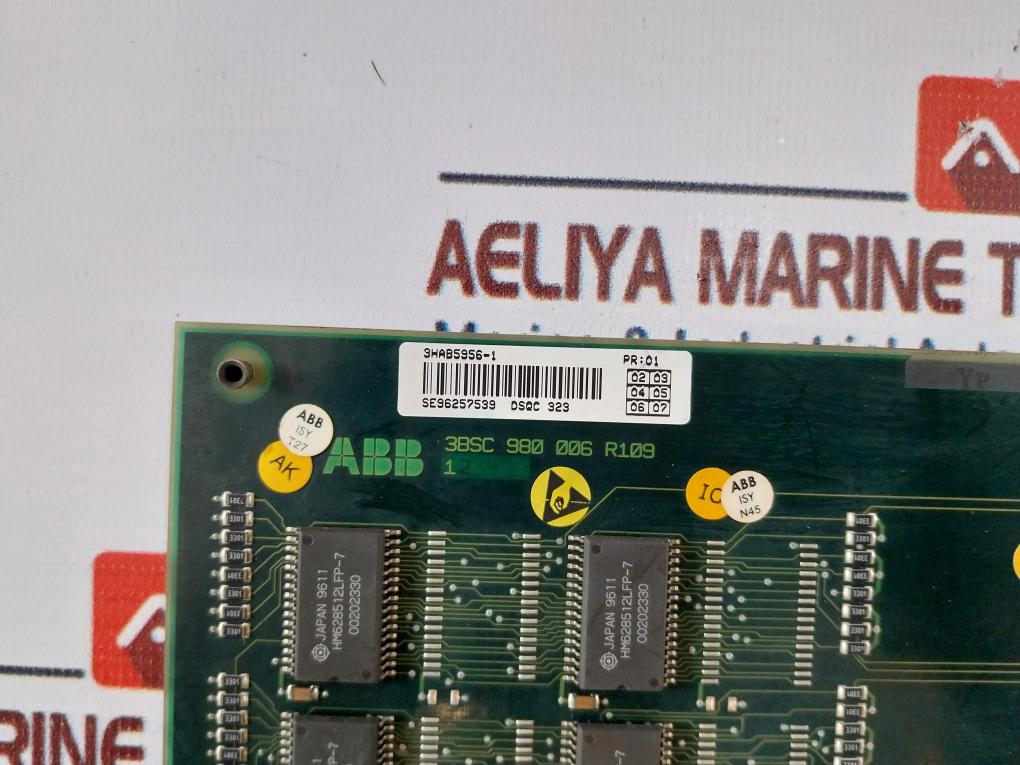 ABB 3BSC 980 006 R109 Memory Expansion Board