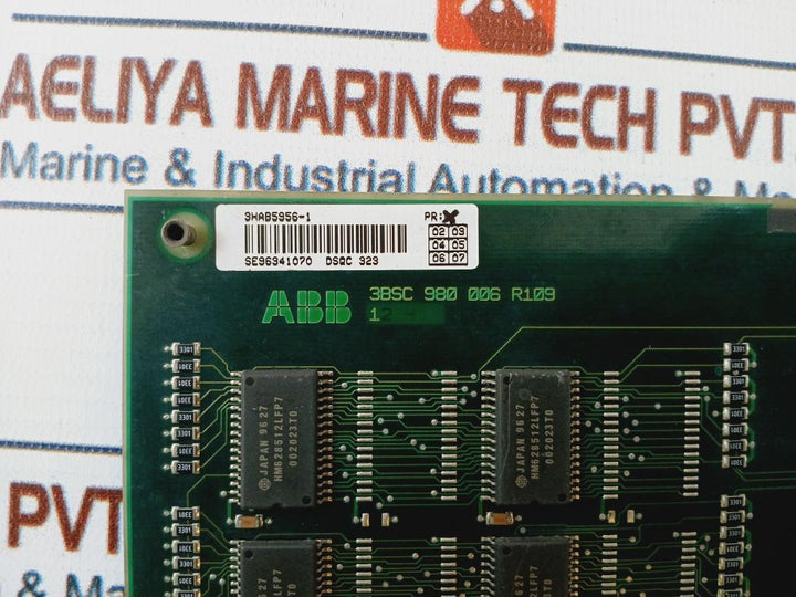 ABB 3BSC 980 006 R109 Memory Expansion Board 3HAB5956-1