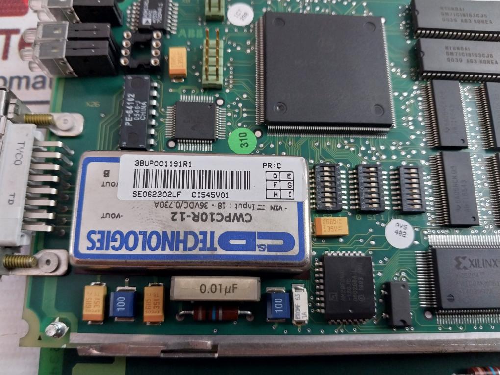 ABB 3bsc980008r112 Processor Module Circuit Board Se0017d609