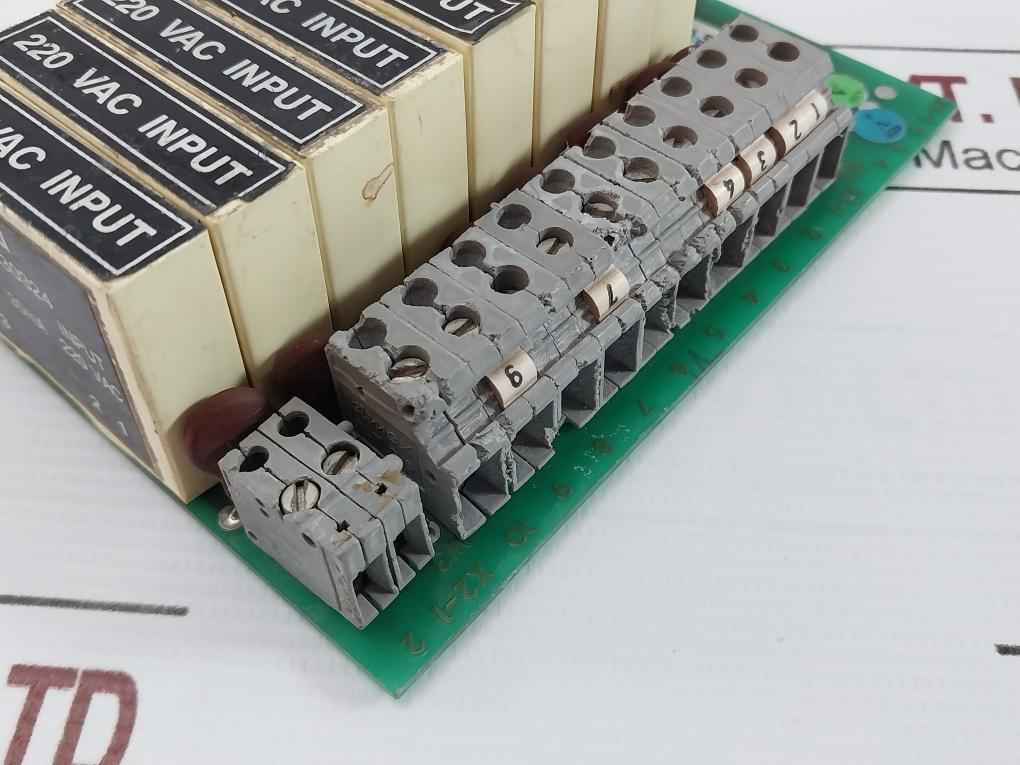 Abb 3Byn266801 003 Relay Board 220 Vac 30Vdc 30Ma