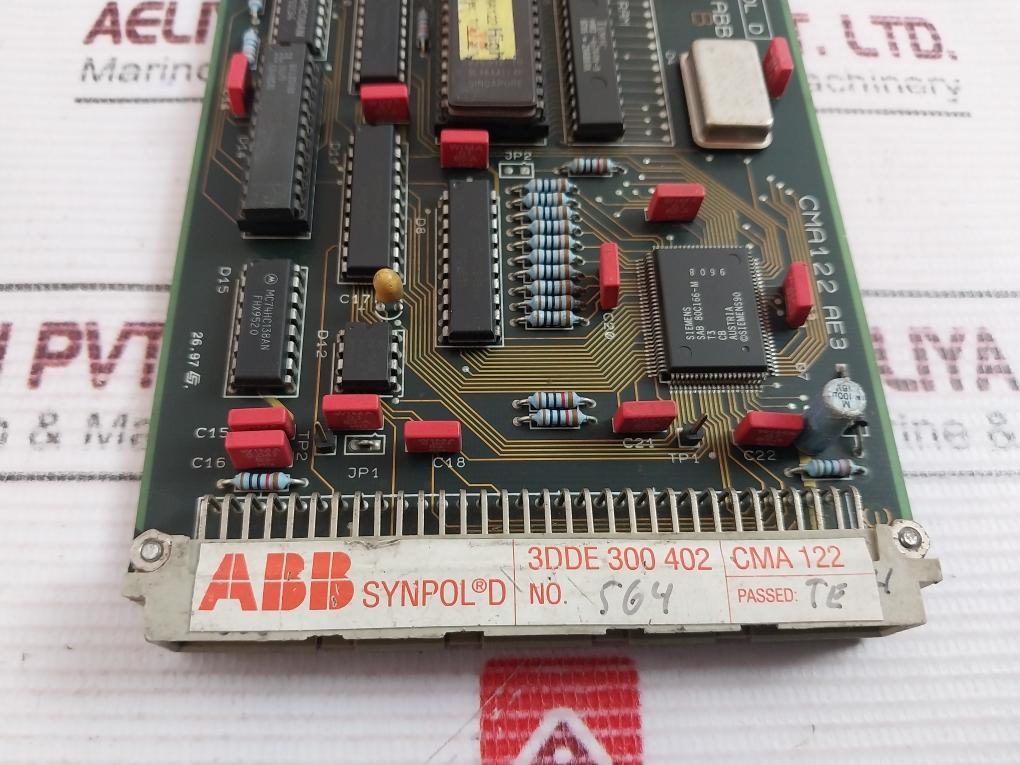 Abb 3Dde 300 402 Synpol D Cma 122 Cpu Card