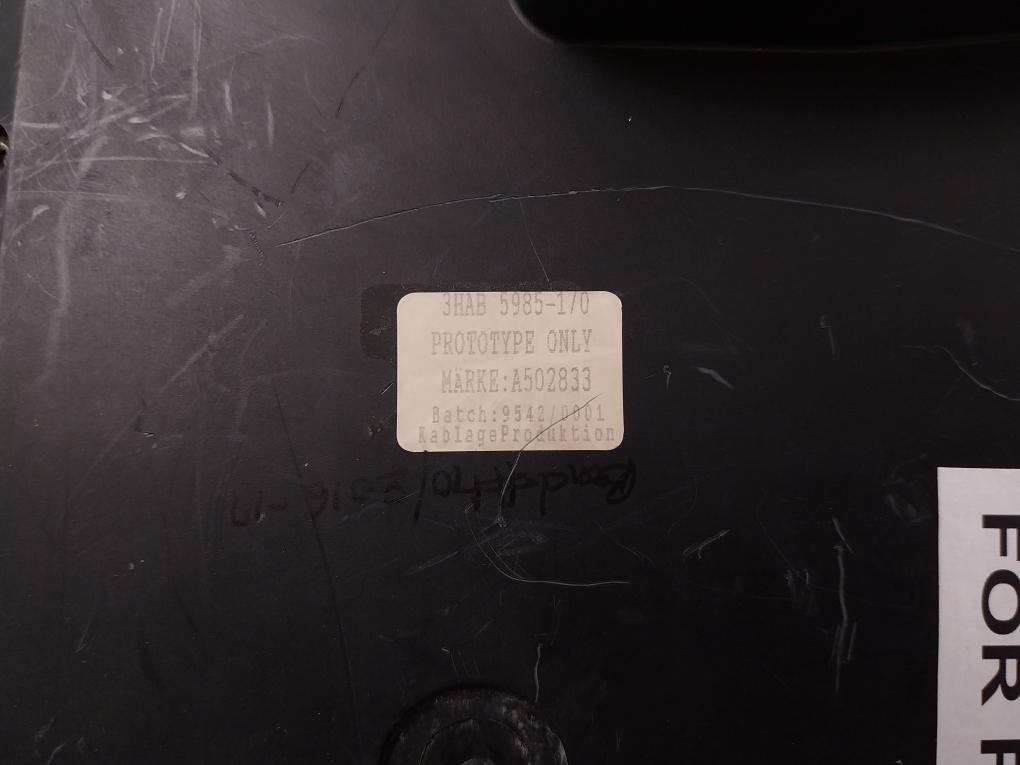 Abb 3Hab 5985-1/0 Control System