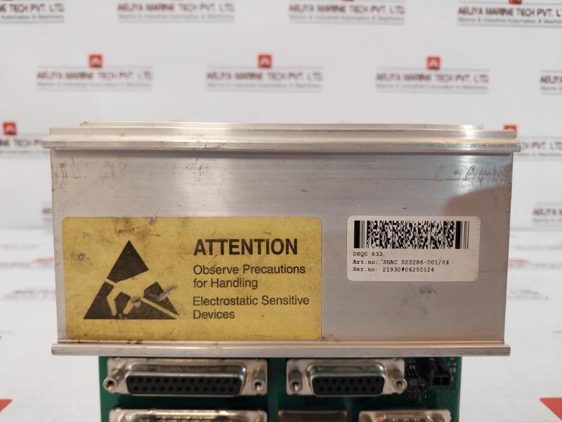 Abb 3Hac 022286-001/04 Part Of Serial Measurement Unit Dsqc 633
