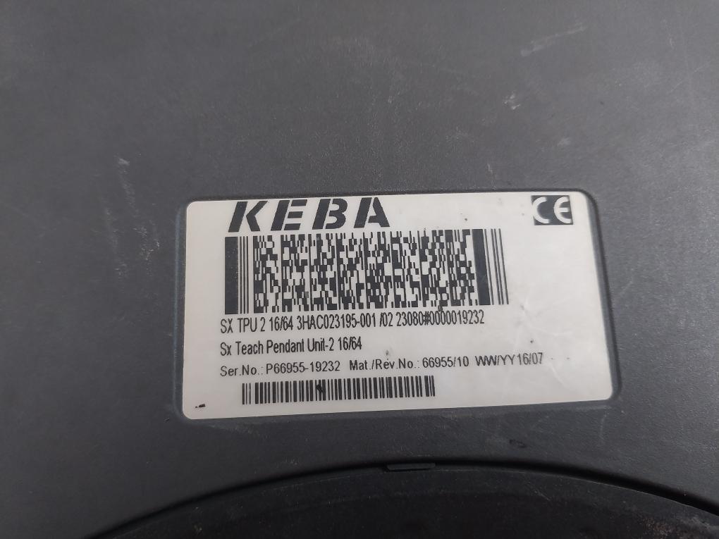 ABB 3HAC023195-001 Sx Teach Pendant Unit-2 16/64