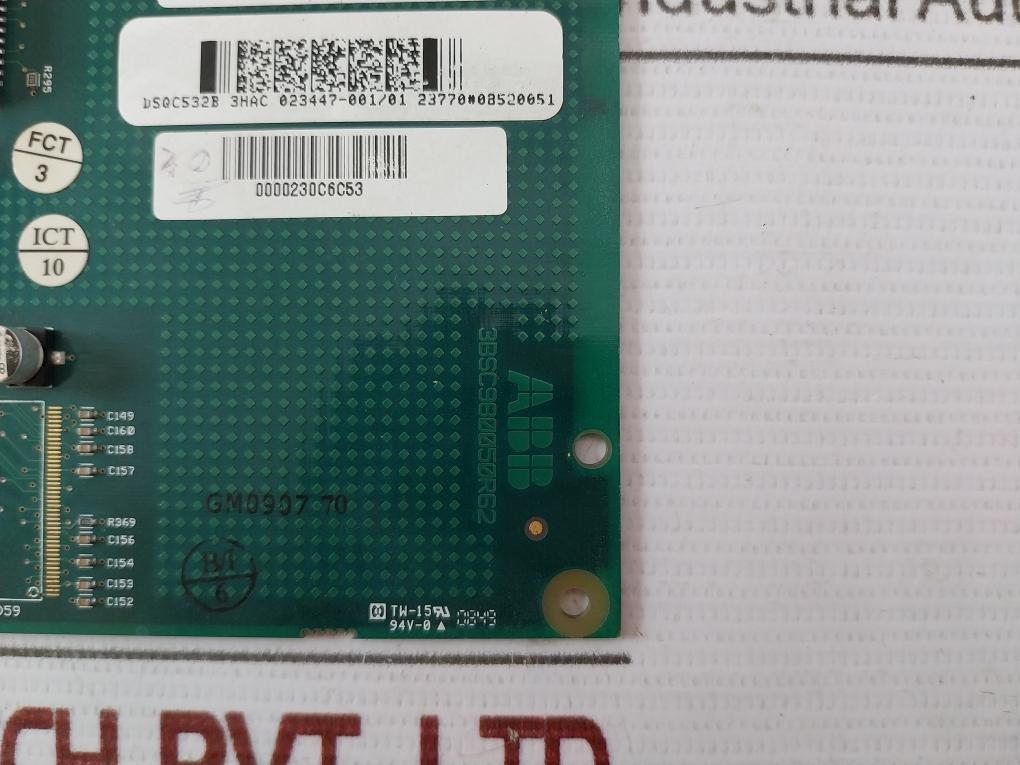 Abb 3Hac023447-001 Printed Circuit Board 3Hsc980050R62 3Hac18158-11/00
