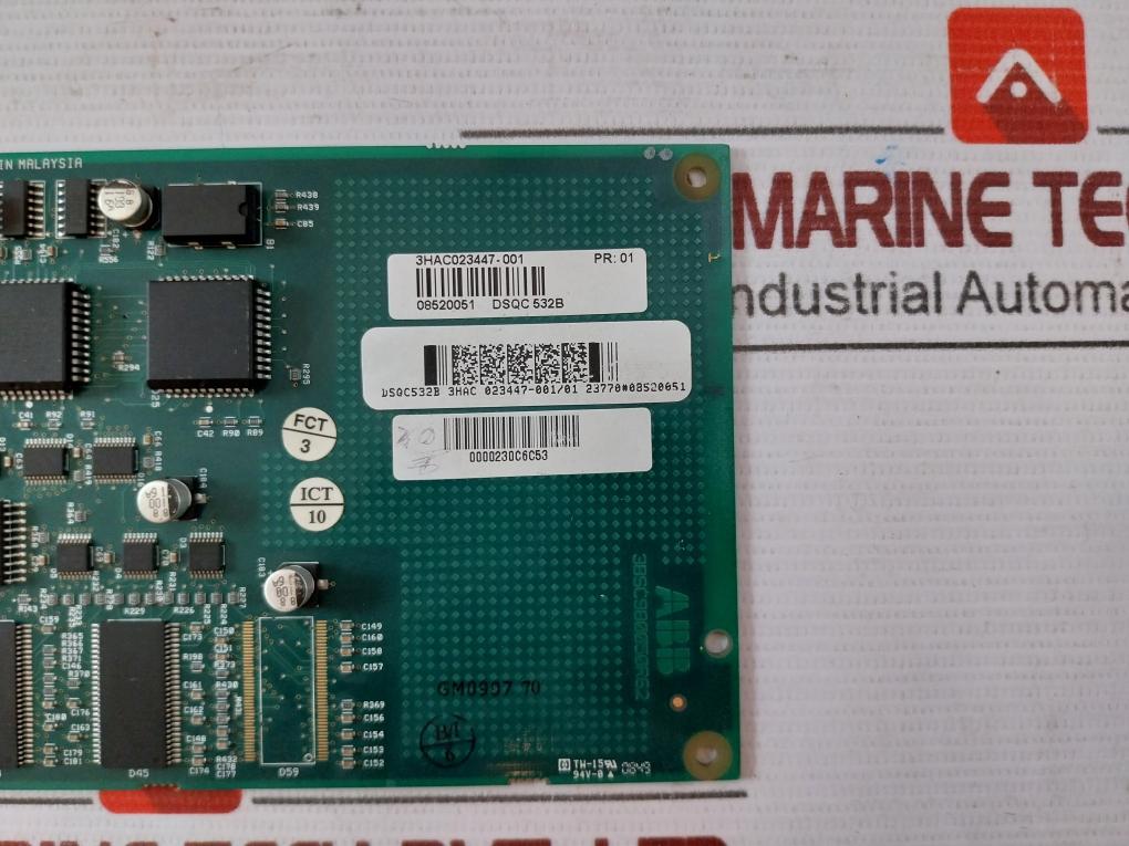 Abb 3Hac023447-001 Printed Circuit Board 3Hsc980050R62 3Hac18158-11/00