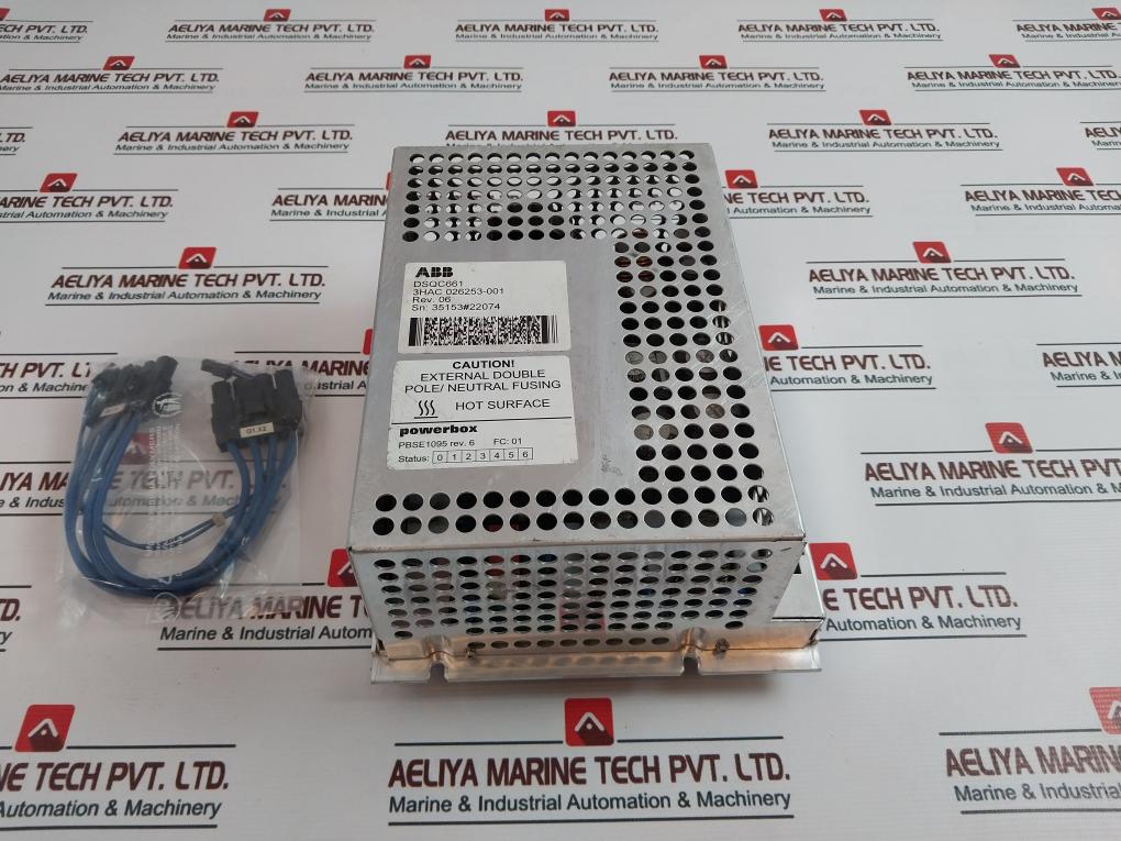 Abb 3Hac 026253-001 Power Supply 230Vac 50/60Hz Rev 06