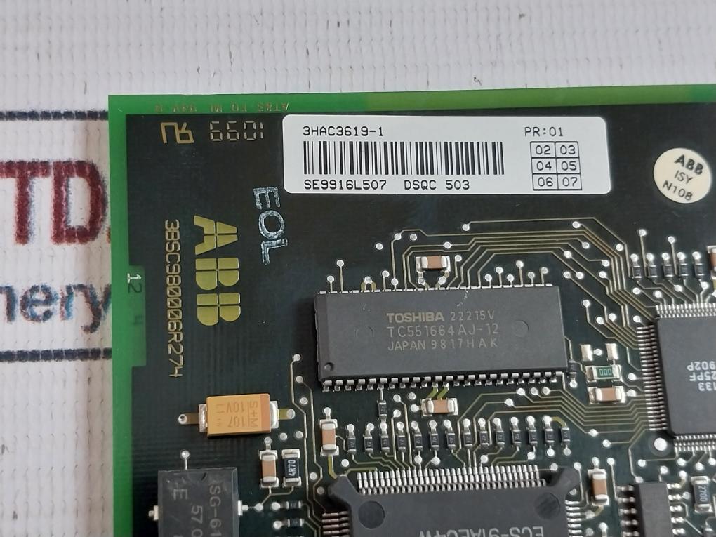 Abb 3Hac3619-1 Pcb Board