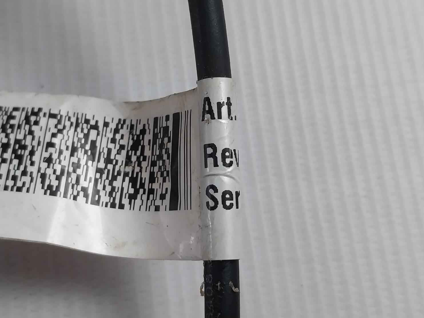 Abb 3Hac6255-1 Metal Fan Cable 1.30 Meter 300V Ft 1 Awg 20