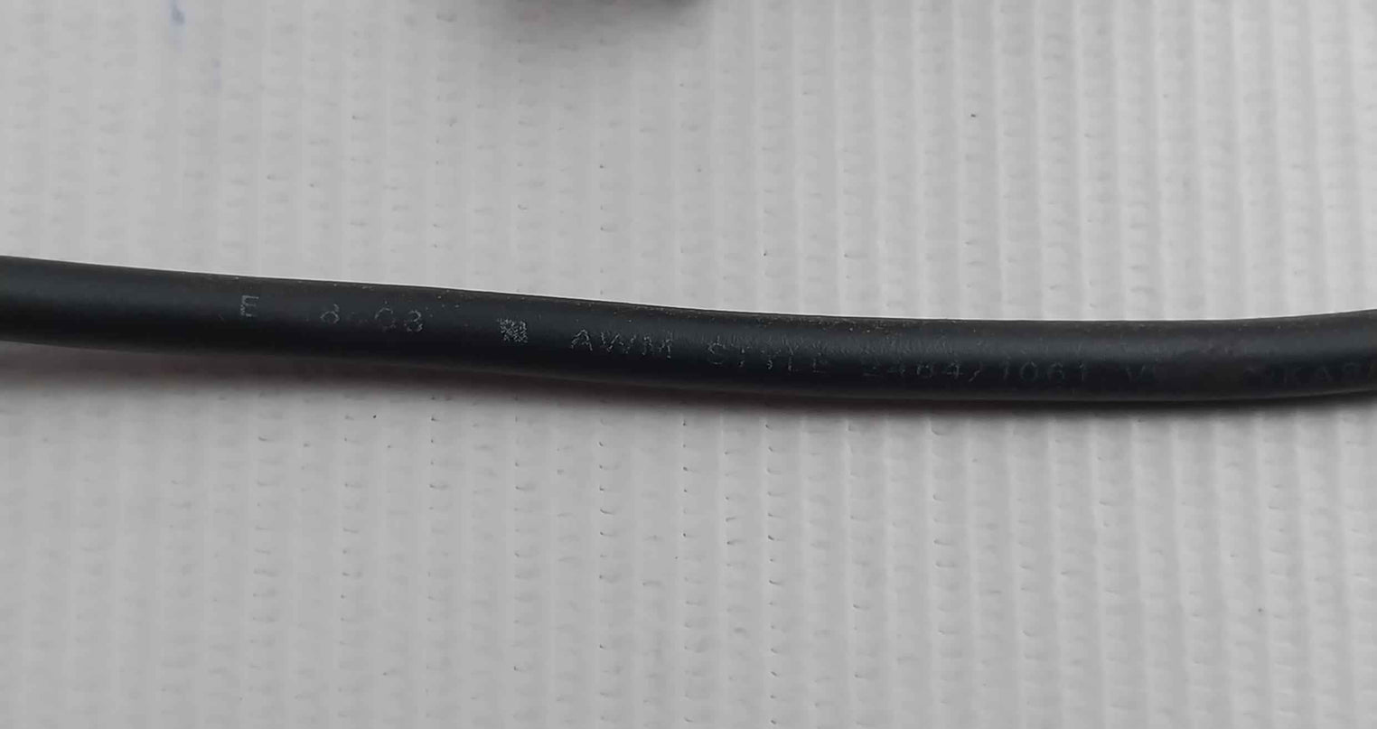 Abb 3Hac6255-1 Metal Fan Cable 1.30 Meter 300V Ft 1 Awg 20