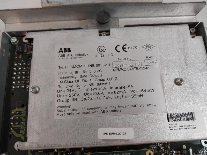 Abb 3Hna001572-001 Motherboard Rack Assembly Amcm 3Hne 09552-1 Mccb-02