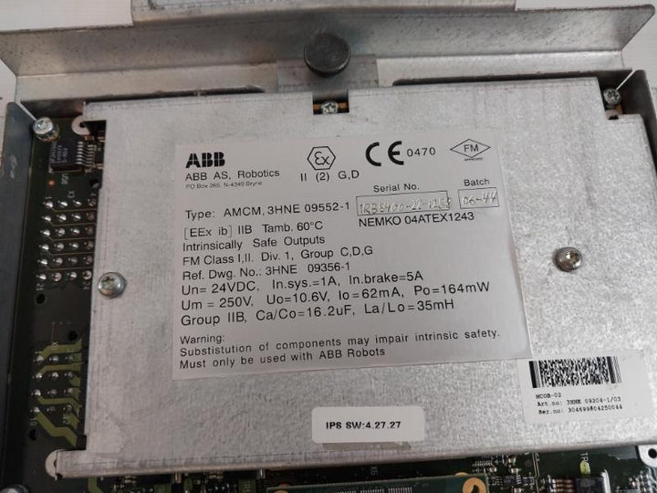 Abb 3Hna001572-001 Motherboard Rack Assembly Amcm 3Hne 09552-1 Mccb-02
