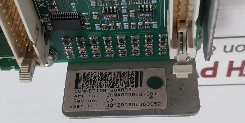 Abb 3Hna004958-001 Connector Board Rev03 Ep1906.103868-031 94V-0 3Hne 09395-1/00