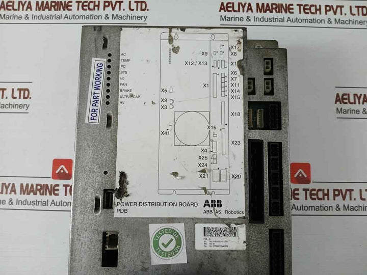 Abb 3Hna006147-001 Power Distribution Board Pdb 24Vdc 124001347 (Not Working)