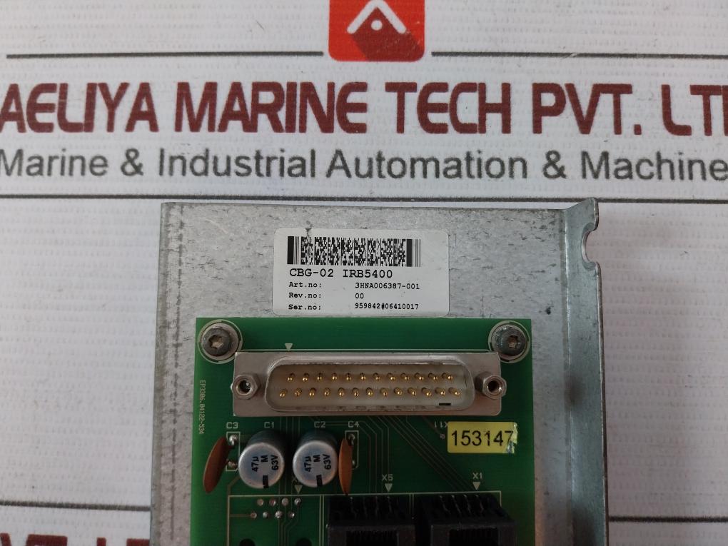 Abb 3Hna006387-001 Plc Module Cbg-02 Irb5400 Kks 571.16-3500-p2