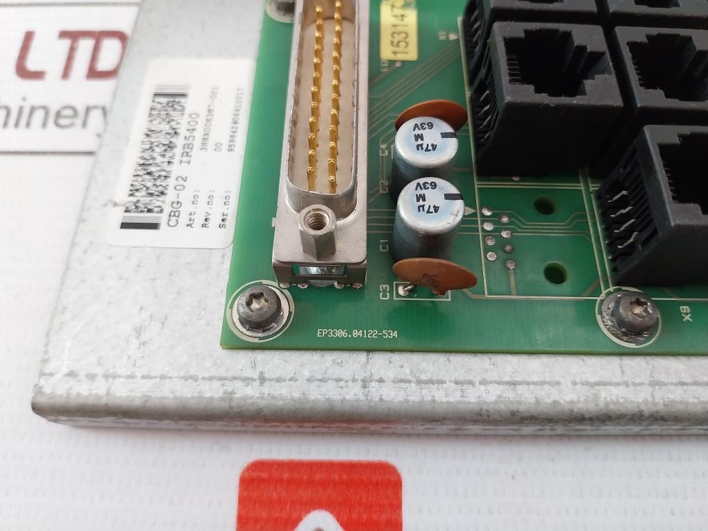 Abb 3Hna006387-001 Plc Module Cbg-02 Irb5400 Kks 571.16-3500-p2