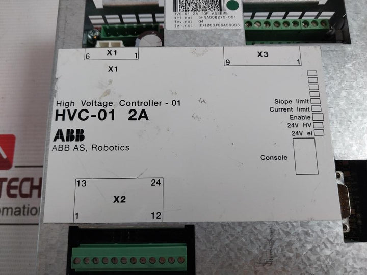 Abb 3Hna008270-001 High Voltage Controller Top Assembly Rev.2A Hvc-01 2A