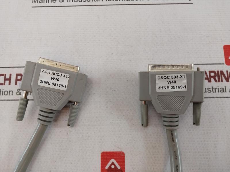 Abb 3Hne 05169-1 Cable Dsqc503.X1-accb.X12 W40 300V 24 Awg Ll105324