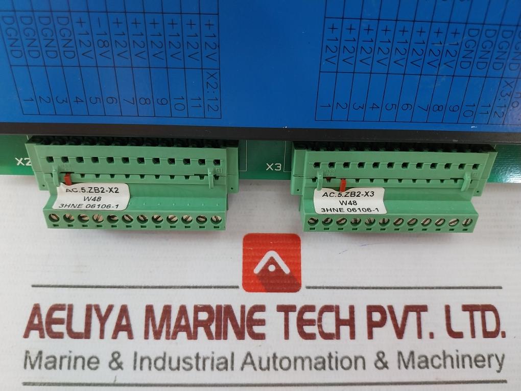 Abb 3Hne 05281-1 Zener-barrier 250V 3Hne 06150-1 105/121Ma 209/294 Ohm